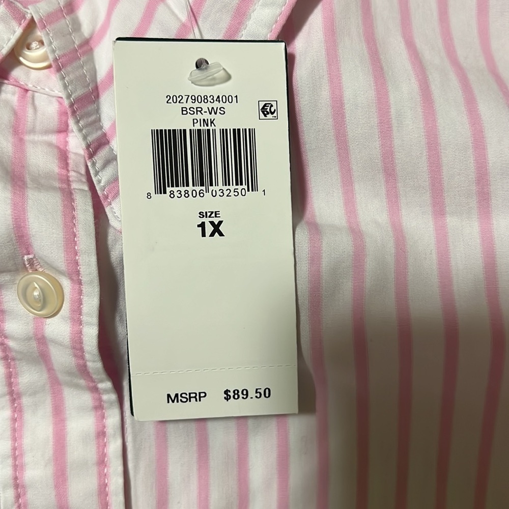 Lauren by Ralph Lauren Womens Button Down Shirt - Picture 4 of 8